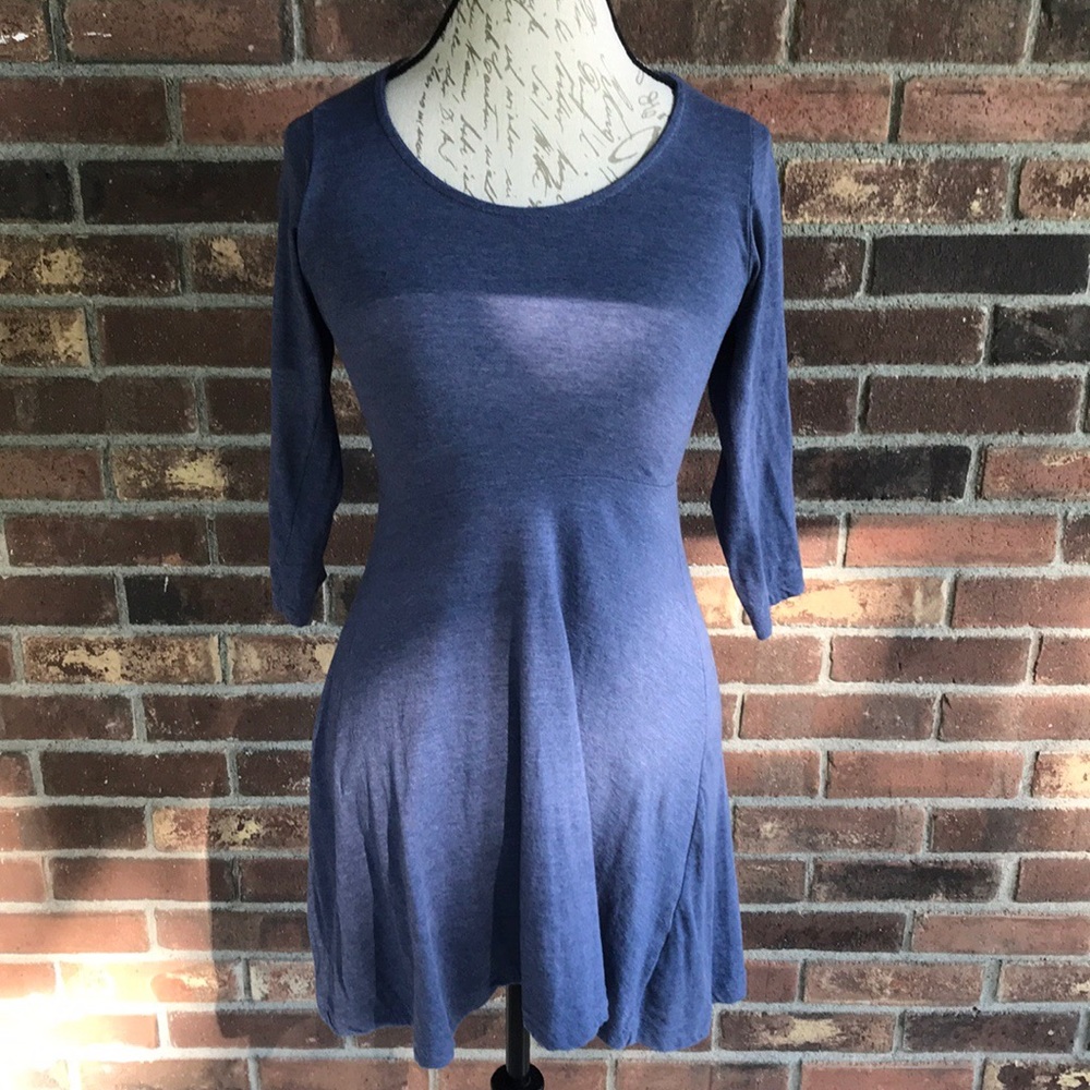 Blue dress
